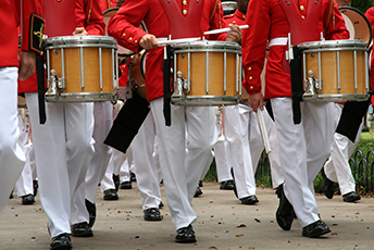 Marching Bands, Drum/Bugle Corps, Color Guard and Percussion Organizations